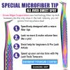 2pcs Fiber Tip Lash Tweezer Set  Fine Axe Tip Volume Boot Tweezer & Isolation Tweezer, Precision Eyelash Extension Tools, Stainless Steel, Non-Slip Grip for Classic, Mega Volume Lashing (Multi) view 2
