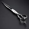 6/7/7.5/8/9 Inch Personalized Hair Scissors Salon Hair Styling Barber Scissors Stainless Steel Barber Tools (8 inch flat shear) view 4