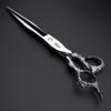 6/7/7.5/8/9 Inch Personalized Hair Scissors Salon Hair Styling Barber Scissors Stainless Steel Barber Tools (7.5 inch flat shear) view 4