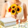 50 Pcs Sunflower Wedding Bridal Shower Gifts Bulk Floral Lip Balm Baby Shower Party Favors Thank You Appreciation Gifts for Women Tea Bachelorette Party view 2