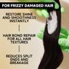 AFRO BRAZILIAN BONDOX Extra-Strong Hair Mask - Intense Hair Treatment for Afro, Coarse & Curly Hair - Deep Repair & Frizz Control - With Almond & Shea Oils, Seaweed - Formaldehyde Free - 2.82oz view 2
