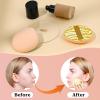 4 Pcs Korean Makeup Sponge Puff, Soft Teardrop Makeup Setting Powder Puff Cushion Foundation Sponge Blender for Concealer, Liquid, Cream, and Powder (Large Size) view 4