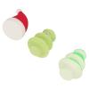 3pcs Dry and Wet Use Makeup Sponge, Christmas Theme Blending Beauty Sponge, High Elasticity Beauty Blending Sponge for Powder Creams Liquid, Makeup Egg fo Face view 1
