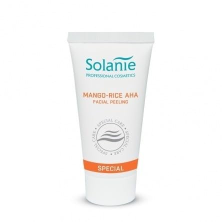 Solanie Aloe Ginkgo MADE IN EUROPE (Facial Peeling Cream 30ml) (Mango-Rice)