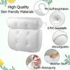 Bath Pillow, Bathtub Pillow Bath Pillow Bath Pillow for Head Neck and Shoulder Support, 3D Luxury Spa Bathtub Pillow with 6 Non Slip Suction Cups Fits All Bathtub Bath Cushion view 2