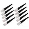Betued 10pcs 5ml Mini Empty Transparent Mascara Tube, Transparent Empty Mini Plastic, DIY Cosmetic Container Including, for Eyelash Growth Liquid Mascara Essential Oil view 1