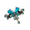 1Pc Retro Rhinestone Flower Hair Clips Elegant Women Barrettes Hairclips Hairpins Beauty Hair Barrette Hairgrip Hair Accessories (Color : P4) view 3