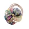 2pcs Lace Hair Bow Hair Yarn Silk Flower Headdress Elastique Cheveux Fille Fantaisie Tie Simple Hair Accessories For Women (Color : 19) view 1