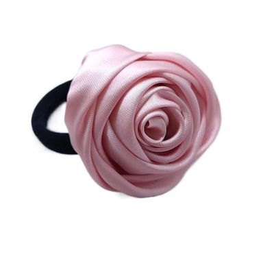 2pcs Lace Hair Bow Hair Yarn Silk Flower Headdress Elastique Cheveux Fille Fantaisie Tie Simple Hair Accessories For Women (Color : 38)