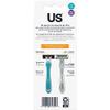 BIC Us. 5-Blade Unisex Disposable Razors For Men and Women, Lubrication Strip For a Smooth, Close Shave, 2-Count view 2