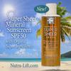 Nutra-Lift SUPER SHEER SPF50 mineral sun screen view 2