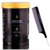 hepq SIeekshop Comb + m Cosmetics KAPs Filler Smoothing Therapy 3 Treatment Mask Conditioner, (w/Sleek Comb) Kap + Ceramides + Keratin (.) (33 oz LITER size) view 1