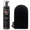 Bronze Tan Dark Self Tanner Mousse & Washable Self Tanning Mitt Set - Salon-Quality Sunless Tanner Foam for All Skin Tones - Vanilla Scented, 6.7 oz - Self Tan Application Kit view 1
