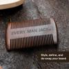 Every Man Jack Beard Grooming Tool Gift Set for Men  Includes Dual-Tooth Comb, Beard Brush, Stainless Steel Shears & Mini Comb  Travel Friendly & Perfect for Daily Maintenance view 3