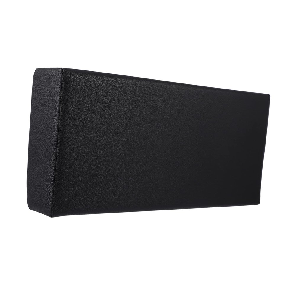 Gadpiparty Pu Leather Neck Pillow Cover Massage Face Cushion Cervical Vertebra Support Relaxing for Massage Table