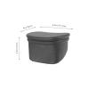 Healvian Shampoo Bowl Neck Rest Soft Bath Headrest Cushion for Salon Hair Washing Ergonomic Neck Support for Washing Bed Spa and Bathroom Use 6.89X4.33 Inches view 4