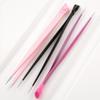 Beavorty 3pcs Dual-ended Tweezers for Nail Art Eyelash Extensions Comfortable Grip Multi-purpose Craft Tools for Women Includes view 2
