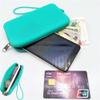 Silicone Small Makeup Bag Pouch for Purse, Travel Toiletry Bag Cute Portable Cosmetic Bag Waterproof Makeup Storage Bag Mini Zipper Clutch Makeup Organizer for Makeup, Beauty Tools (Small Green) view 2