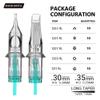 STIGMA Aquamarine Knight Disposable Tattoo Cartridge Needles Tattoo Cartridges Assorted Sizes 50pcs of Round Liner #12(1203RL 1205RL 1207RL 1209RL 1211RL) 0.3mm EN02B-50KIT-E view 2