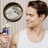 Electric Shaver - Mini Portable Car Rechargeable Beard Razor Electric Small Body Wash Small Steel Rechargeable Wet & Dry Shaver (Blue) view 4