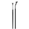 2PCS Mascara Fan Brush, INENK Lash Wand Brush Fan for Natural Lifted Effects and Enhance Lower Lashes, Synthetic Fibre Smooth Application No Smearing Clumping, Easy to Use Mascara on Lash Line view 1