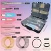 B1jounie YA Hair Accessories Kit, 160Pcs Hair Clips for Women Girls Dance Ballet Cheerleading Travel with Storage Box view 2