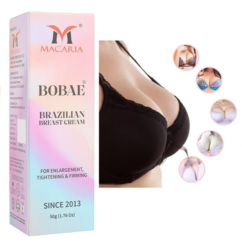 MACARIA Bobae Breast Growth - Chest Firming | Breast Enlargement bust tightening, Anti-Sagging, Moisturizing, and Lifting Effect for Spa, Makeup Shop Beauty Salon and Home