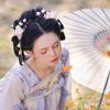 2pcs Hanfu Hairpin Vintage Hair Clip Long Tassel Flowers Hair Stick Hanfu Headpieces Hairpins Jade Flower Hairpins Women Hair Accessories (A) view 2