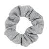 12pcs Cotton Hair Scrunchies Single Jersey Solid Color Ponytail Holders Elastic Hair Ties for Women Accessories (Light Grey) view 4
