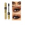 SJXYOYDS 2 in 1 Golden Goddess Black 4D Mascara - Liquid Lash Extension for 5X Longer, Fuller Waterproof Eyelashes (1pcs) view 2