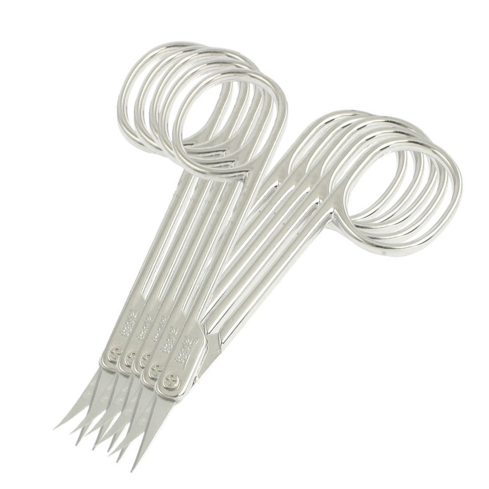 XYWHPGV Safety Nose Vibrissa Nostril Ear Facial Hair Scissors 5pcs(ef816 8db0f 9852f 36df7 4dc01 ea6ed