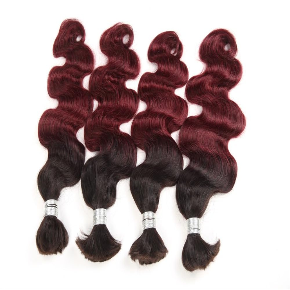 Youllyuu 30 Inch Human Hair Bundles Straight Bulk Human Hair For Braiding No Weft Crochet Braids Single Brazilian Bundles TT1B99J Body Wave 28inches#>=50%#6 Months With Proper Care#100g