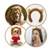 SIOTMERA 4Pack Lion Ears Headband - Plush Realistic Animal Hairband Costume, Halloween Cosplay Birthday Washing Face Makeup Party Mardi Gras Accessories Unisex view 3