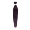 Youllyuu Colored Human Hair Bundles 30 Inch Purple Straight Remy Brazilian Hair Extensions Blonde Colored Single Bundles PURPLE 24inches#10A view 1