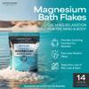 Aromasong Magnesium Flakes from The Dead Sea, 14 OZ. Resealable Pack- Muscle Relaxing Magnesium Chloride Bath Salts Soak. view 2