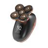 Beavorty 1pc Five-headed Rechargeable Shaver Self-service for Men Material Design Boyfriend Dad Husband Black view 1