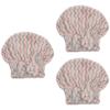 3 pcs Striped dry hair cap womens hats bandanas for women instant dry hair towel microfiber hair towels shower cap girl hat Practical Shower Caps Bowknot Shower Hat Miss view 1