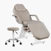 V VDLONSY Facial Chair Massage Table 73inch Adjustable Tattoo Chair for Artist with Stool Facial Bed for Spa Beauty Esthetician Gray view 1