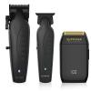 Supreme Trimmer Vader Clipper, Vader Trimmer & Crunch Foil Shaver | Professional Beard Trimmer, Men's Clippers | 3 in 1 Set, Black view 1