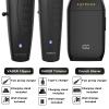Supreme Trimmer Vader Clipper, Vader Trimmer & Crunch Foil Shaver | Professional Beard Trimmer, Men's Clippers | 3 in 1 Set, Black view 4