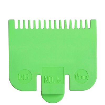 NinthAvenue Basics Universal Hair Guide No. 1/2 Attachment Comb 1/16" Lowest Hair Cut Trim fits Most Wahl Clippers - see list (2 Pack)