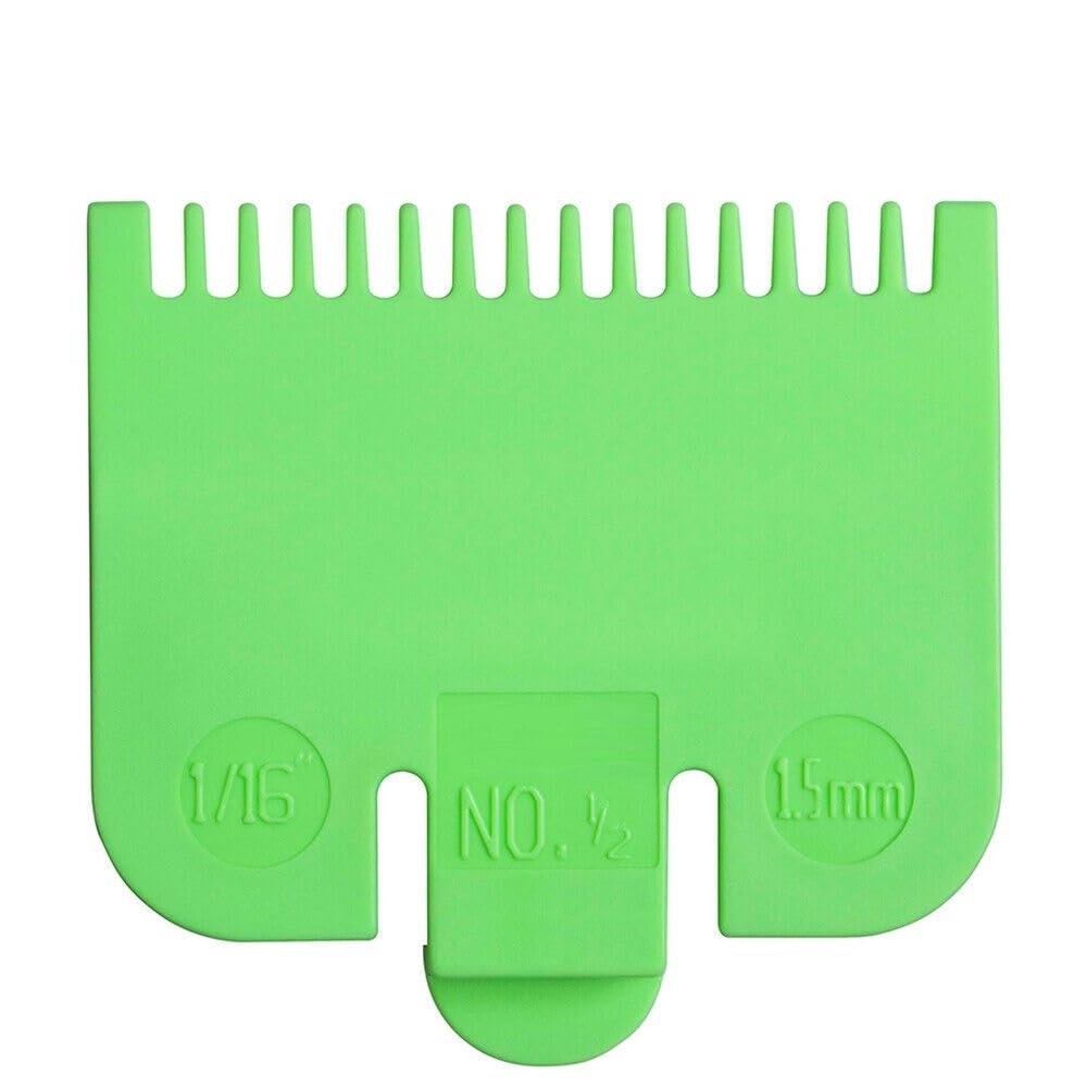 NinthAvenue Basics Universal Hair Guide No. 1/2 Attachment Comb 1/16" Lowest Hair Cut Trim fits Most Wahl Clippers - see list (2 Pack)