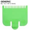 NinthAvenue Basics Universal Hair Guide No. 1/2 Attachment Comb 1/16" Lowest Hair Cut Trim fits Most Wahl Clippers - see list (2 Pack) view 2
