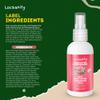 Locsanity Rosewater and Peppermint Daily Moisturizing Spray  Trial Size Hydrating Dreadlock Spray to Nourish the Scalp and Protect Hair From Oil and Buildup (4oz) view 3