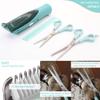 Cordless Vacuum Hair Clipper for Baby,Wireless Professional Beard & Hair Trimmer,Rechargeable Waterproof Home Haircut Kit for Kids & Men,Electric Automatic Hair Suction,with Professional Hair Scissors view 2