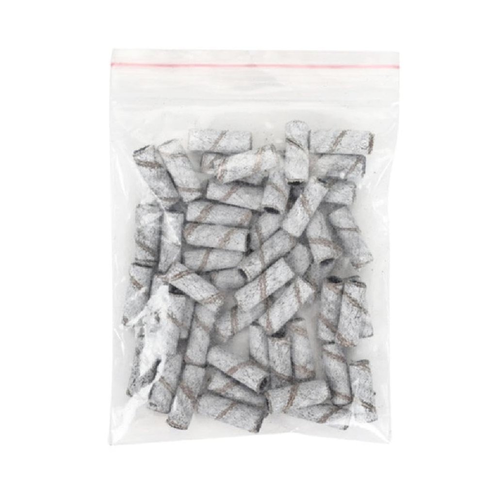 80/120/150/180/240Grit Nail Sanding Bands For Nail Drill Fine Grit Nail Sanding Bands Nail Drill Sanding Bit Manicure Mini Nail File Manicure Accessories Nail Care Tool Nail Grinding Head Professional