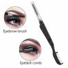 Abera Eyebrow Brush and Comb Eyelash Brush Eyelash Separator Eye Brow Comb & Spoolie Brush Professional Mascara Brushes Eyebrow Eyelash Grooming Brush Eye Makeup Tools (D. Eyelash Brush) (Set 1) view 4