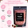 Beaut100 Bath Salt - Our Himalayan Pink Bath Salts - 17.6oz (1.1lb) view 2