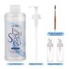 AuReve Lash Shampoo for Lash Extensions 1L/35fl.oz Eyelash Extension Cleanser Lash Cleaning Kit, Gentle Foaming Eyelash Shampoo with Brush and Wash Bottle for Salon Home Care Unscented view 4
