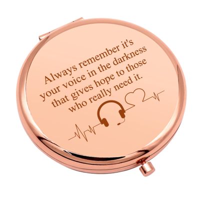 911 Operator Gifts Thank You Presents Compact Makeup Mirror 911 Operator Gift Dispatcher Emergency Dispatcher Appreciation Presents Folding Makeup Mirror for Women Birthday Retirement